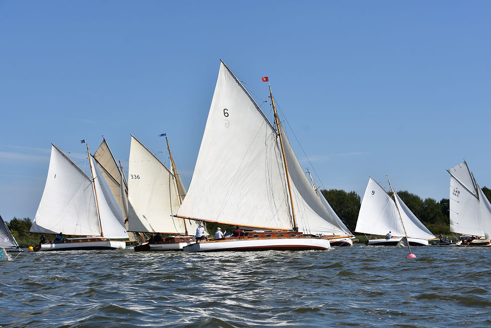 A Festival of sailing on Barton Broad