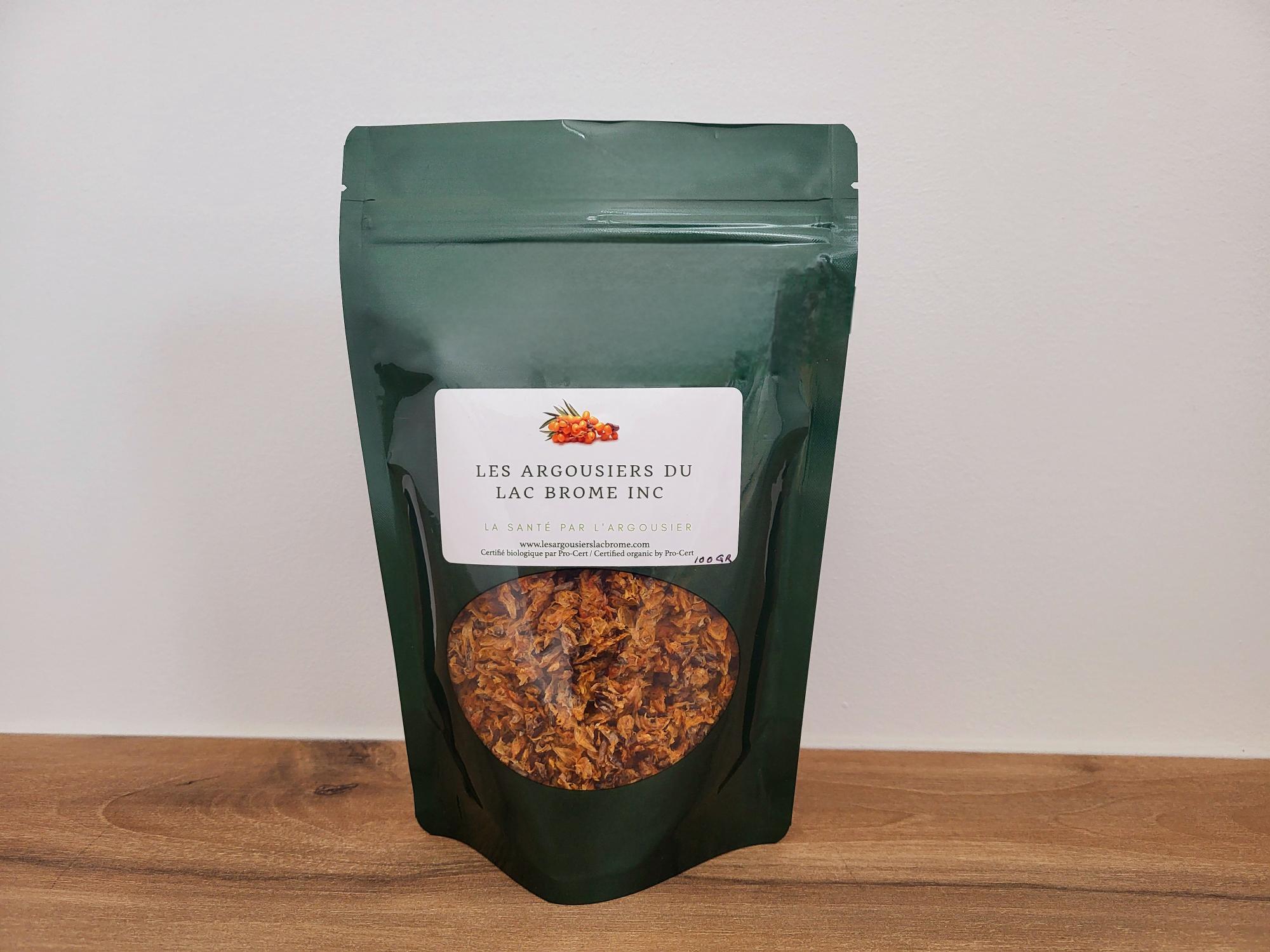 Pulpe d'argousier biologique 100gr