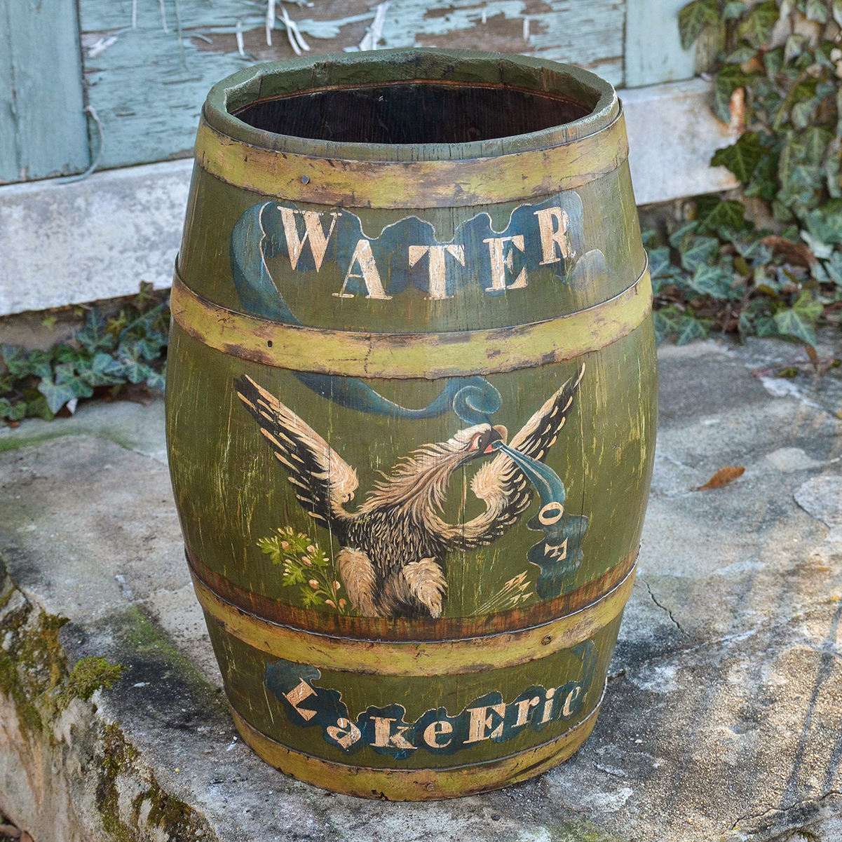 Eirie Canal Water Barrel