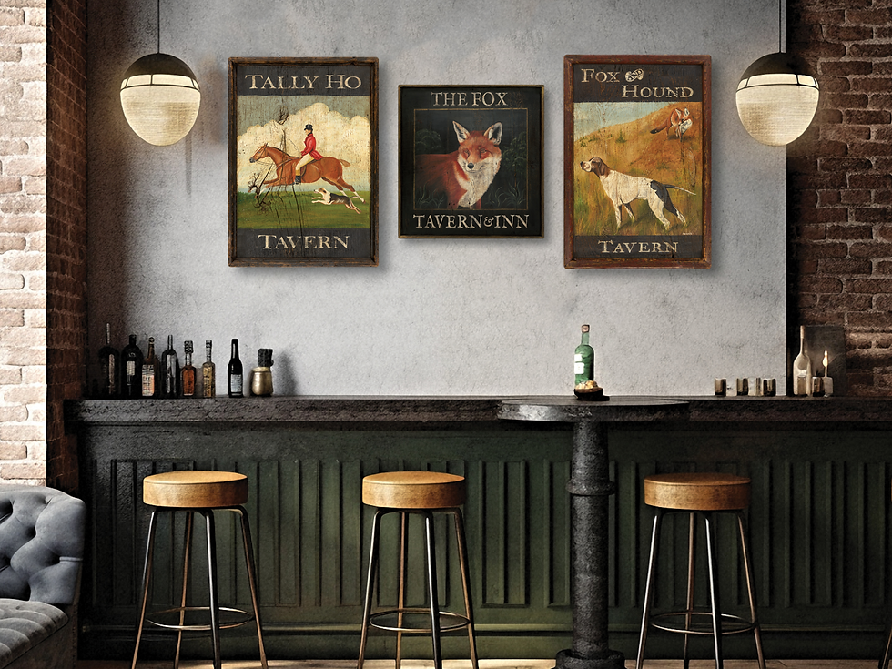 Thumbnail: The Fox Tavern & Inn Sign