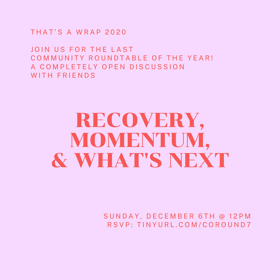 CoRound #7: Wrap It Up 2020