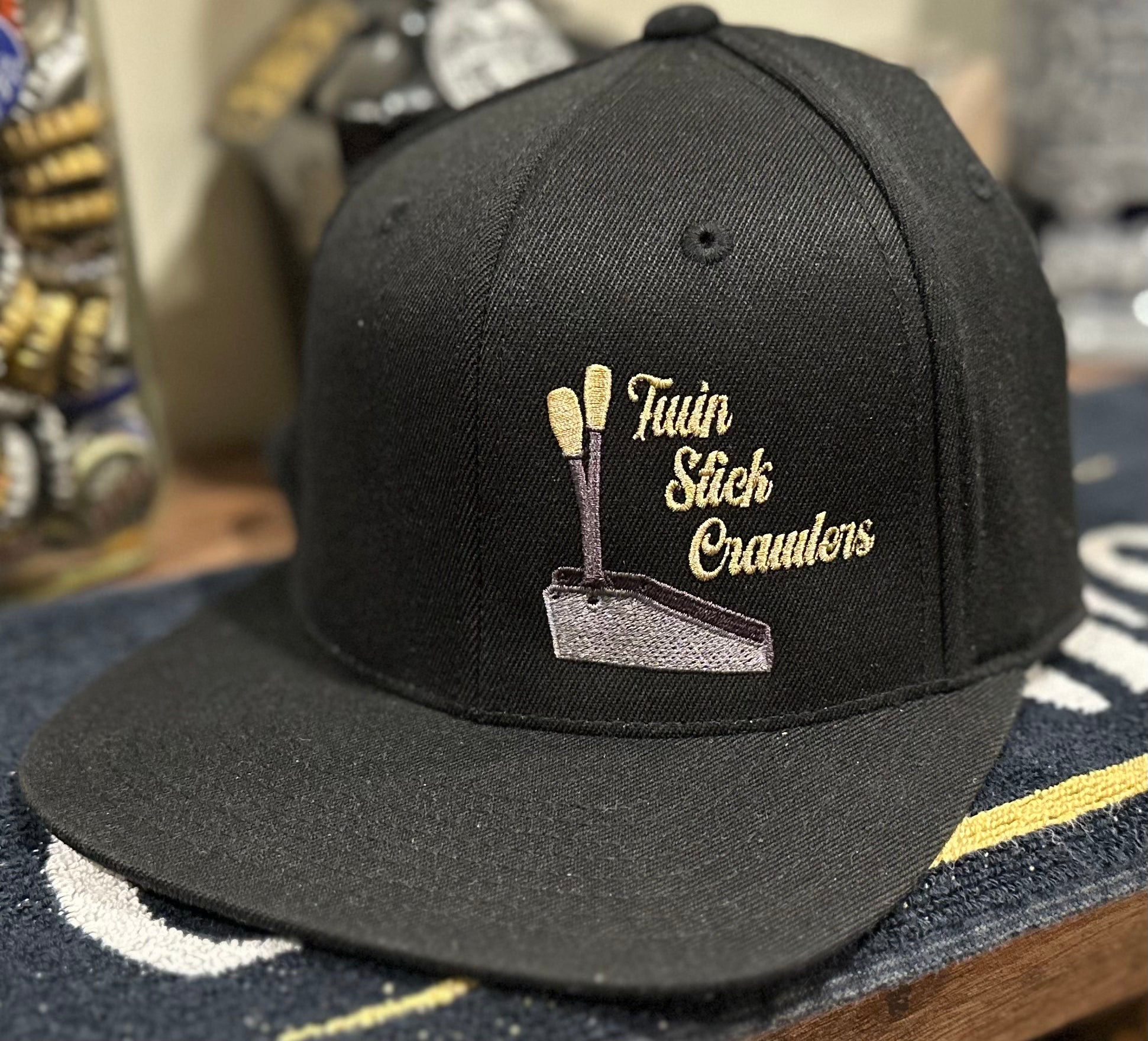 Black and Gold FlexFit 110