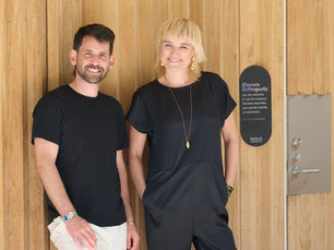 Portrait Image of Shai Habet and Eva Krane