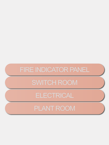 Statutory Fire Safety Signage – 25MM Capsule | Customisable | Made by ...