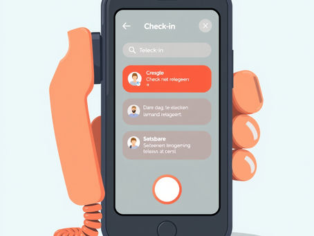Waarom een check-in app niet altijd genoeg is (en wat het verschil maakt)