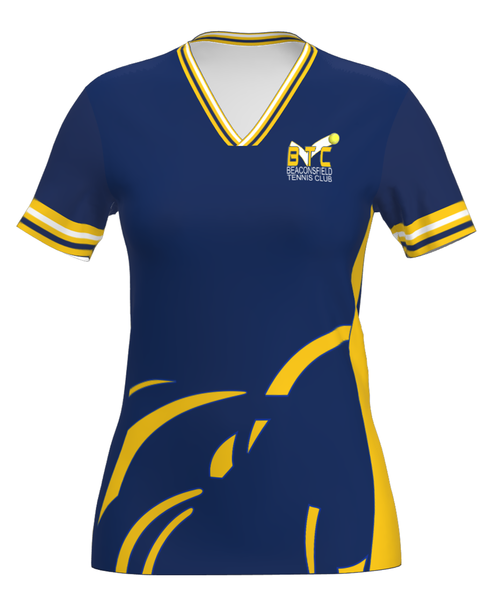 Girls/ladies playing top Navy