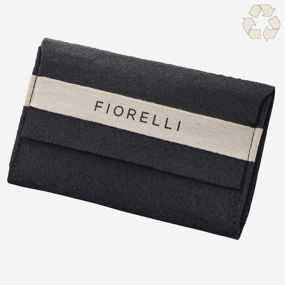 Thumbnail: Fiorelli Recycled Silver Link Drop Earrings