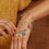 Thumbnail: Sterling Silver Semi-Precious Stone Charm