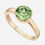 Thumbnail: Yellow Gold Plated Sterling Silver Crystal Birthstone Ring