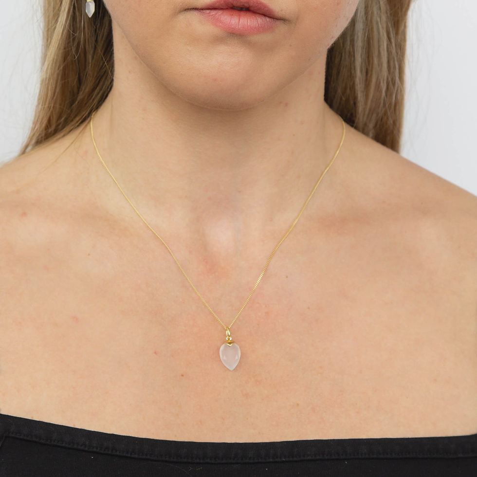 Thumbnail: Yellow Gold Plated Birthstone Necklace