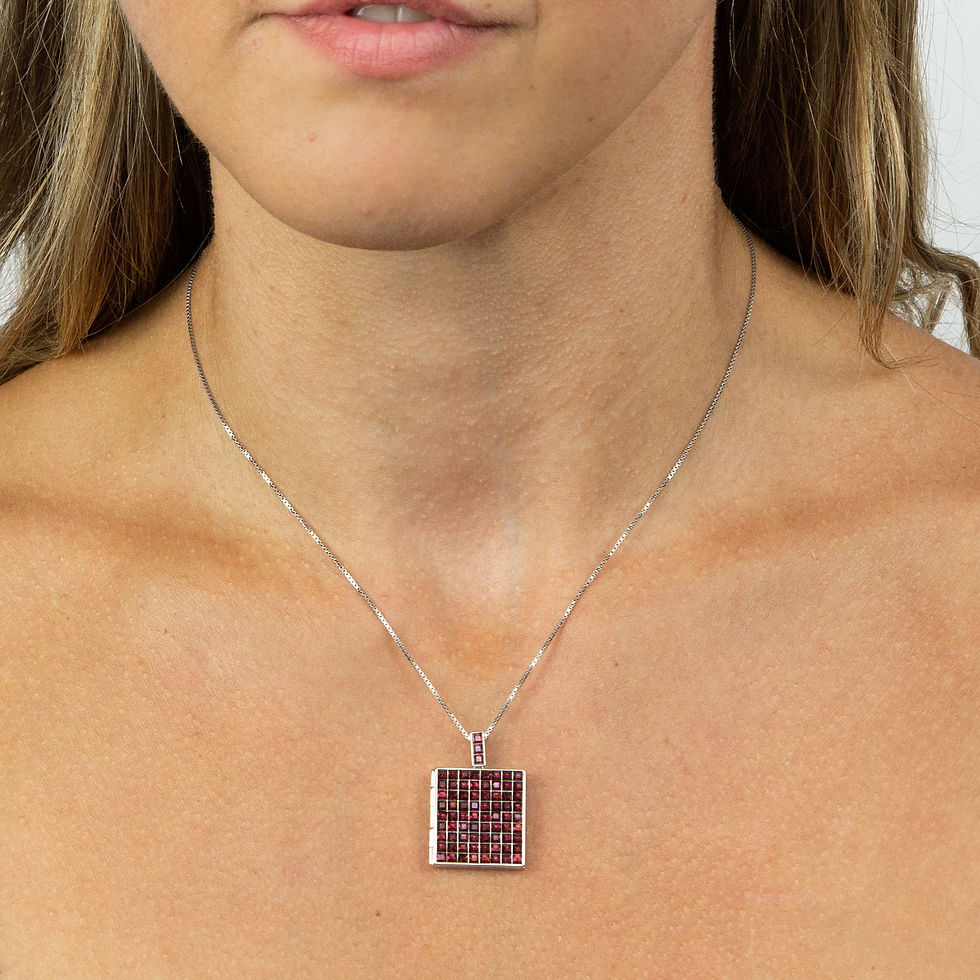Thumbnail: Fiorelli Crystal Set Square Locket