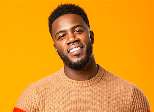 Mo Gilligan photoshoot / Image credit, British Comedy Guide