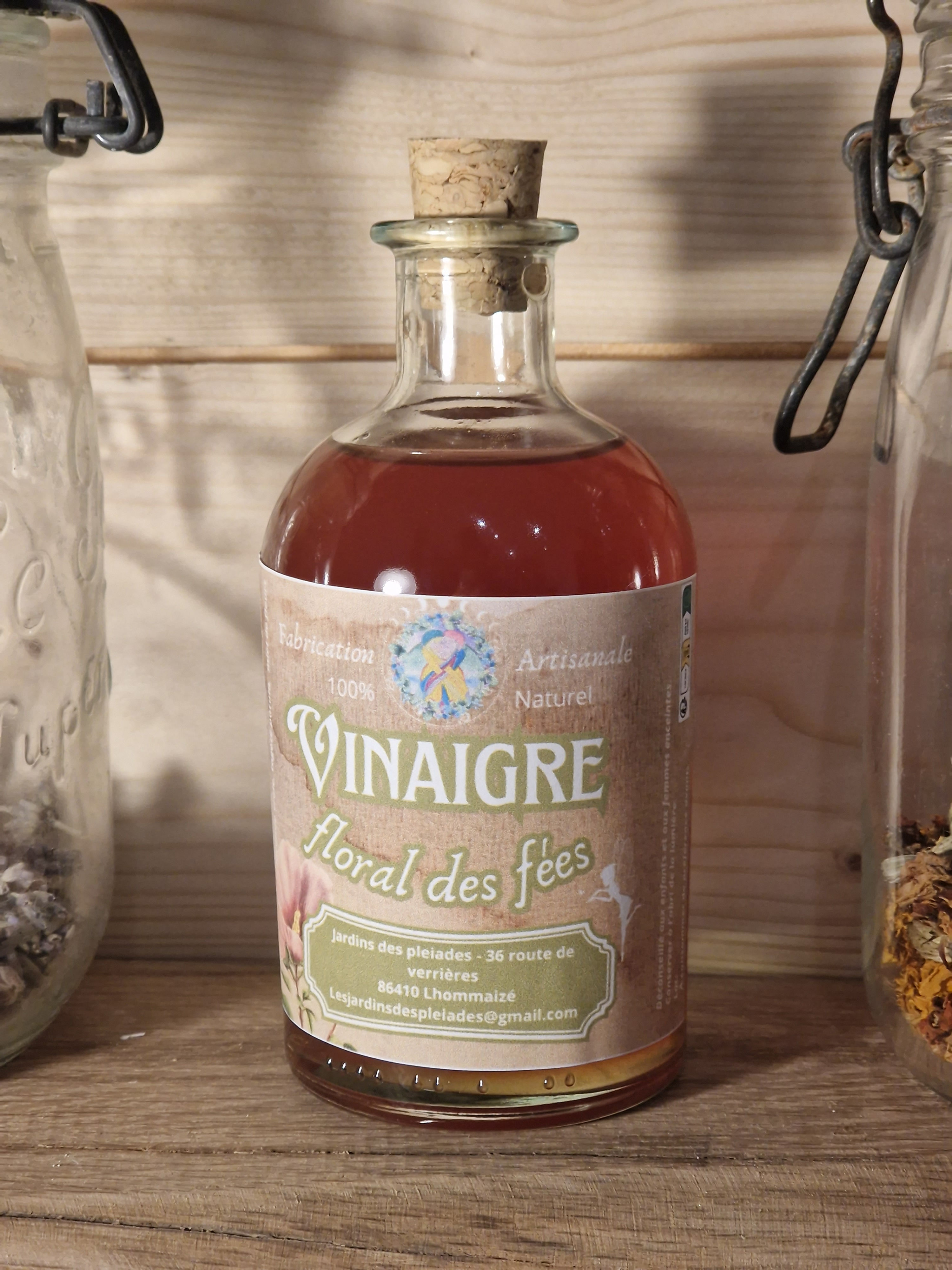 Vinaigre floral des fées