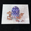 Thumbnail: C17 - Notecard - 2 Bunnies with Purple Egg -  Pysanka blank card