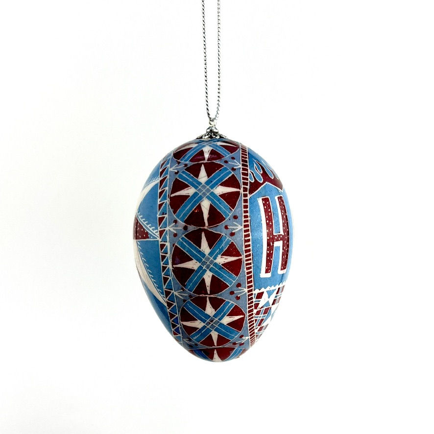 Thumbnail: P538- Ornament -HGP - Jumbo Turkey Eggshell