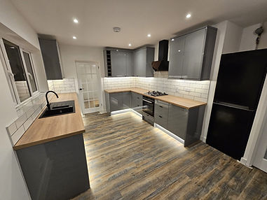 Kitchen Rewire and Lighting