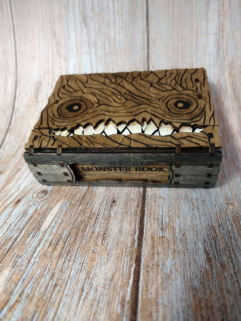 Thumbnail: Monster book box with teeth