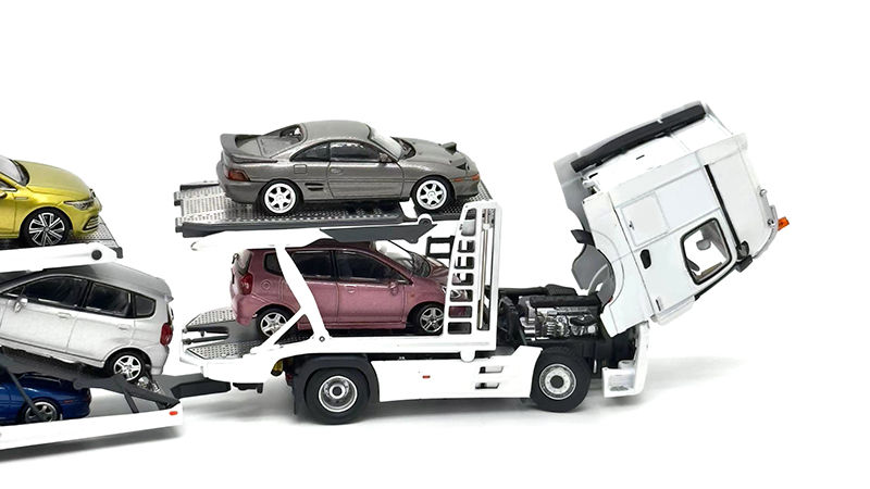 Thumbnail: 1/64 Alloy Die-casting Model Car Toy Benz Actros Gigaspace 4x2 Semi Trailer Mode