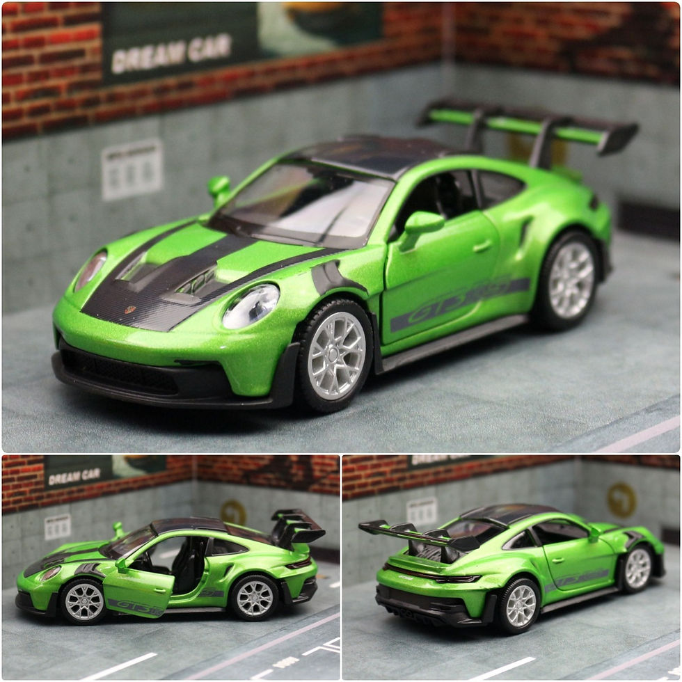 Thumbnail: 1:36 Porsche 911 992 GT3 RS Alloy Track Racing Car Model Diecast Metal Toy Sport