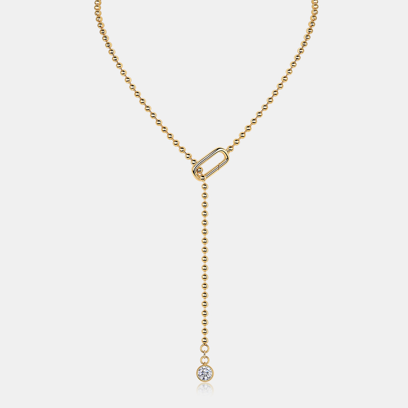 High Quality Wholesale USA Local in Store Necklace Jewelry Gold Plate 925 Sterli