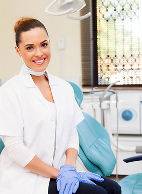 Dentista sorridente
