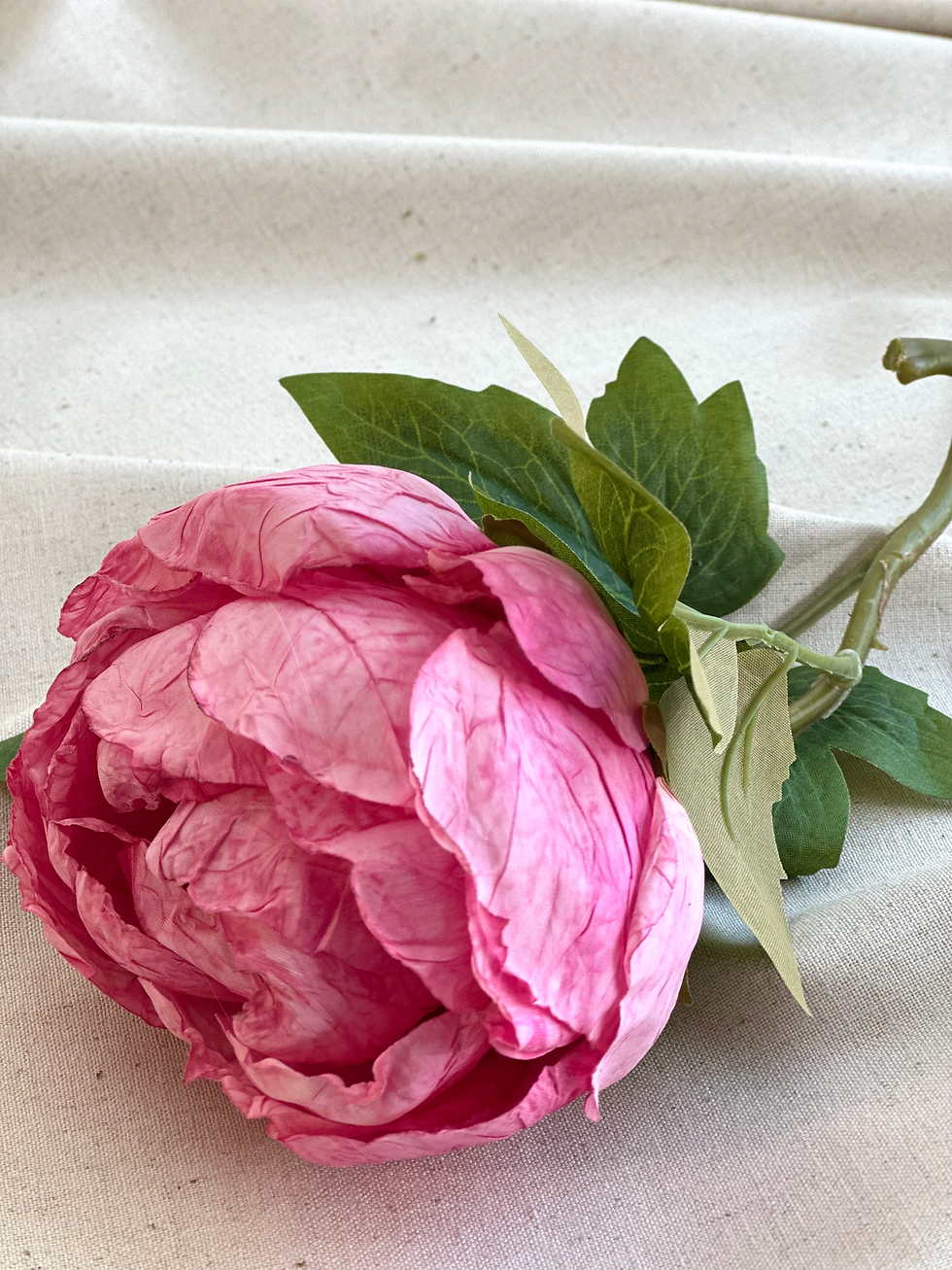 Thumbnail: Preserved Feel Peony in Fuchsia