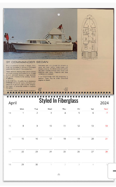 Thumbnail: 2024,1972 Commander Brochure Calendar