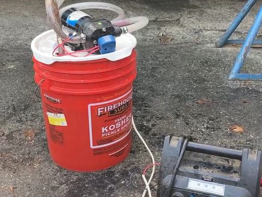 How to build a winterization pump