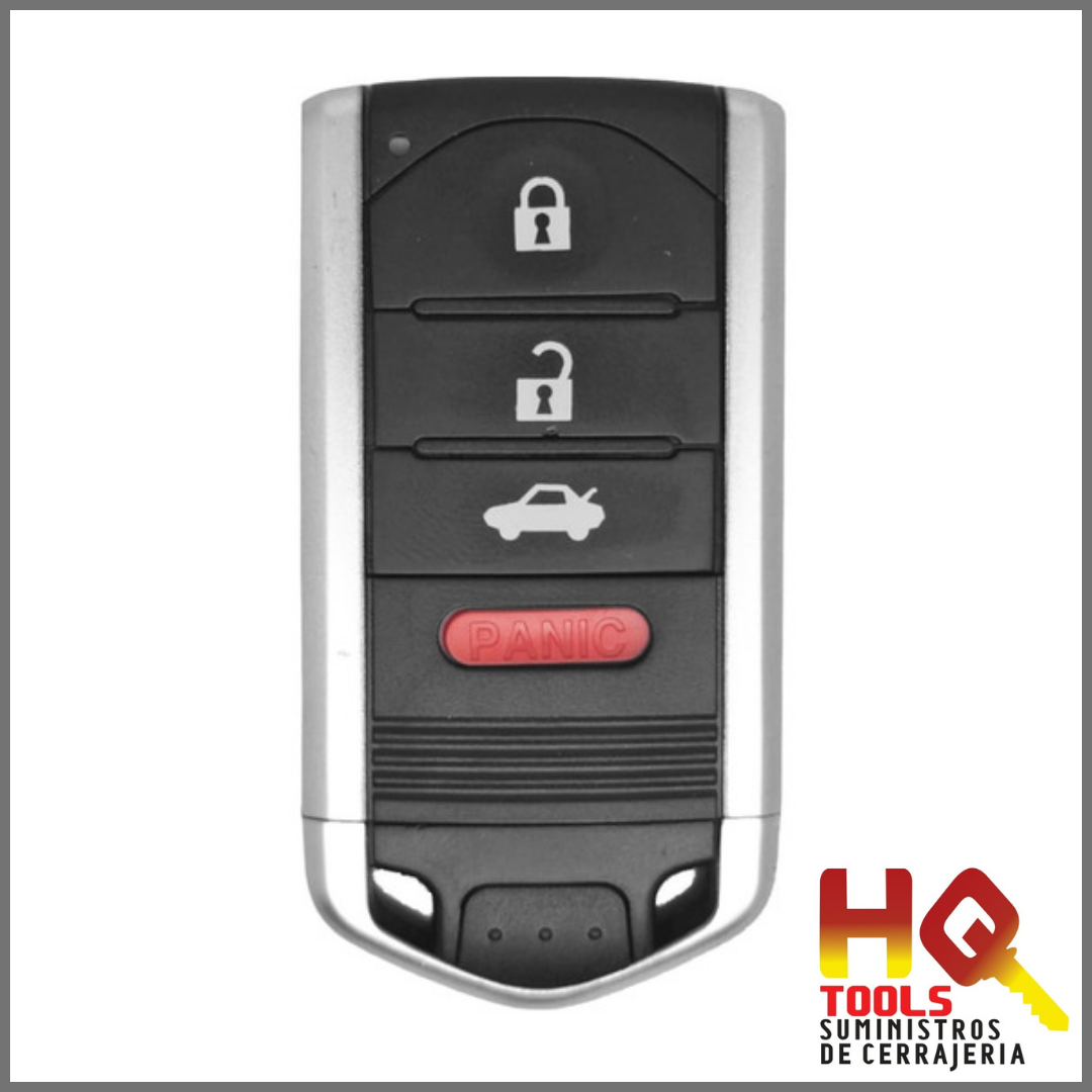 CARCASA PARA ACURA  DE PRESENCIA   4 BOTONES CUADRADO.