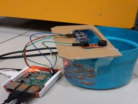 Water Level Sensor using Rasberry Pie