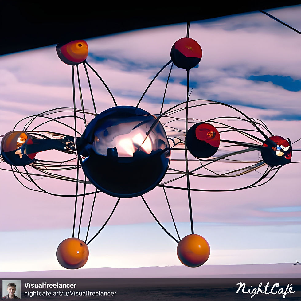 Quantum Anchor in spheres over Aircraft Carrier 1990s One