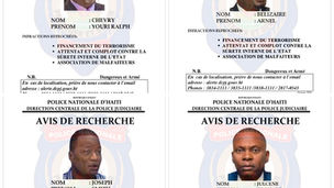 La DCPJ lance des avis de recherche contre Ralph Youri Chevry, Arnel Bélizaire, Smith Joseph et Edouard Julcene