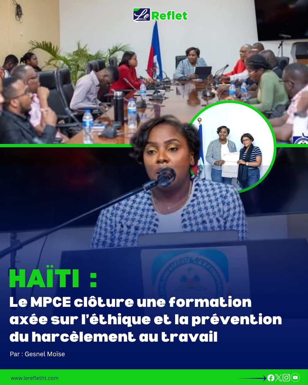 Le MPCE clôture une formation axée sur l’éthique et la prévention du harcèlement au travail