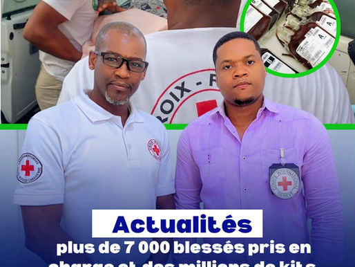 Plus de 7 000 patients/ blessés par arme, et des millions de kits d'eau distribués en Haïti malgré l'insécurité en 2025

