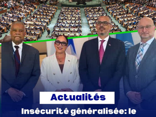 Insécurité généralisée: le premier ministre Alix Didier Fils-Aimé s’en remet à l’ONU 

