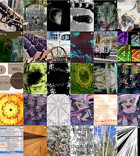Triptych Dialogue - Views FromScreenshot Triptych Dialogue - Views From the Cave on Instagram by David Deighton the Cave by David Deighton