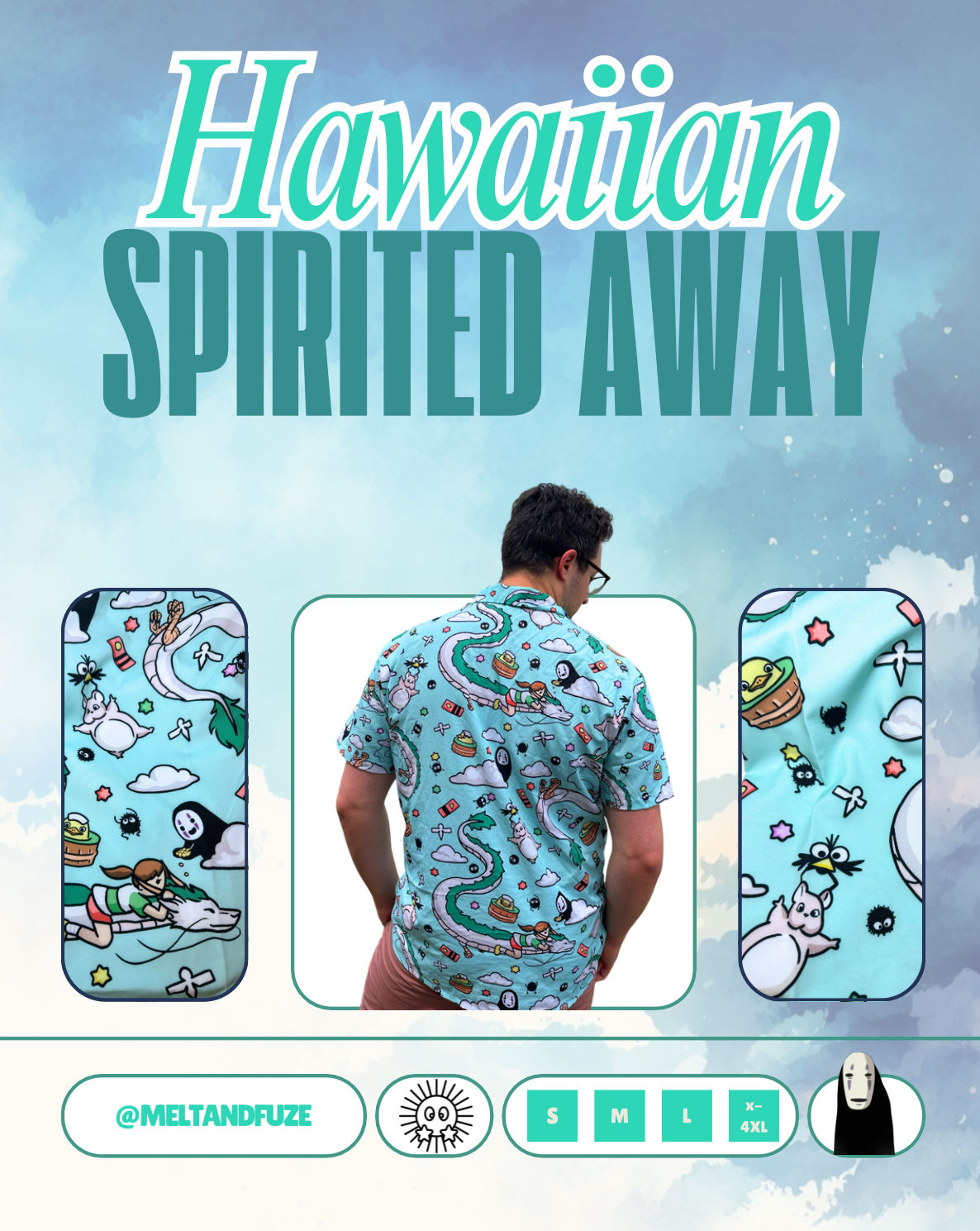 Spirited Away Hawaiian Shirt