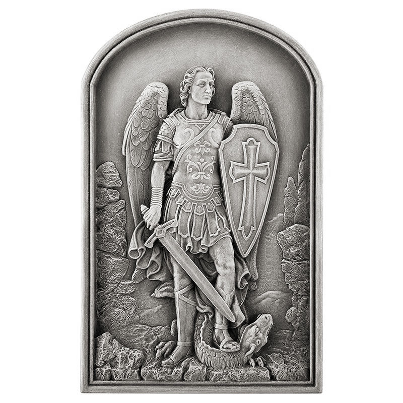 Saint Michael Plaque