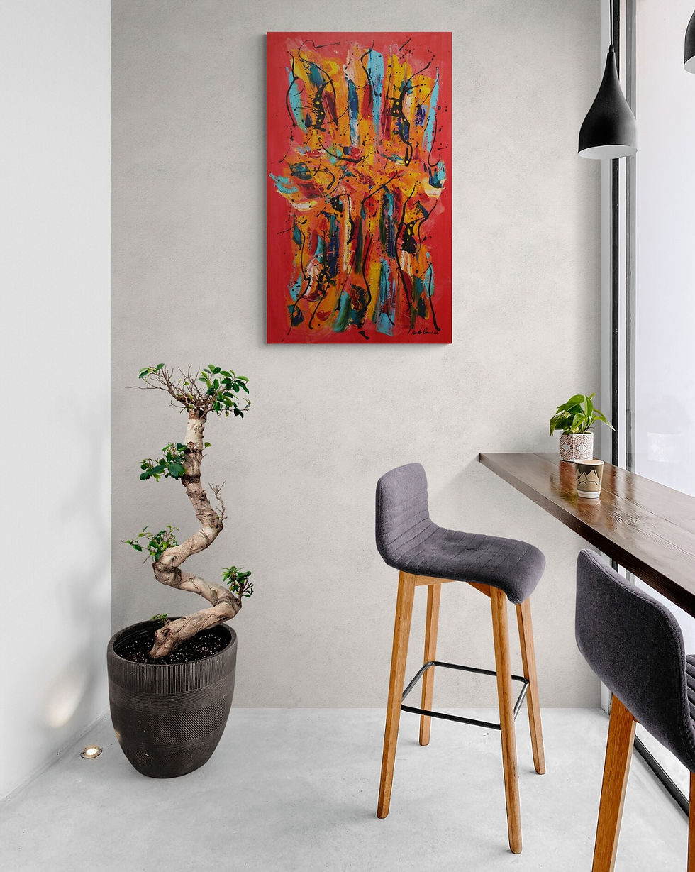 Miniature : ARDE DI PASSIONE 70x100cm