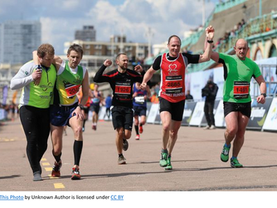 The finish line