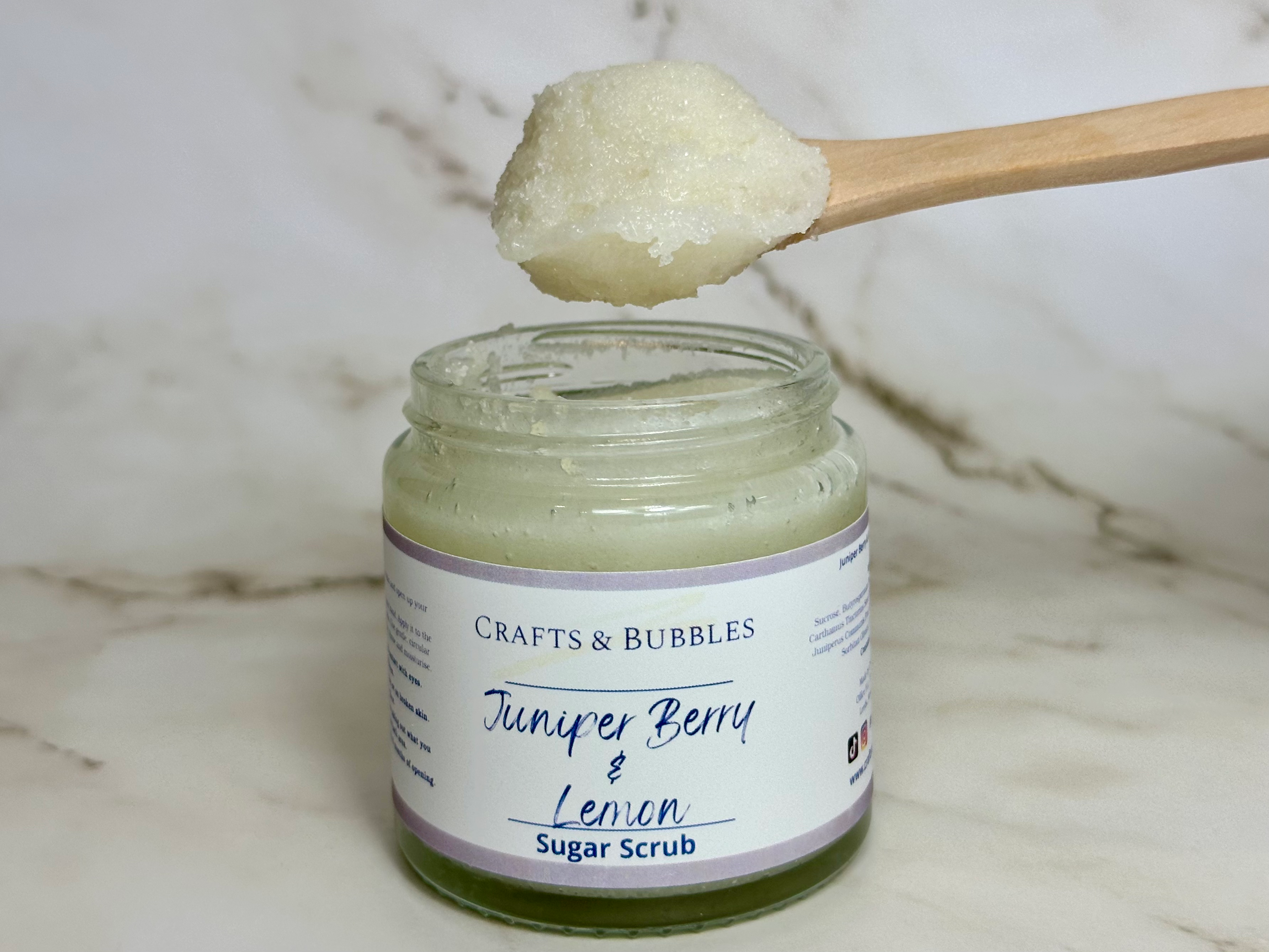 Juniper Berry & Lemon Face & Body Scrub