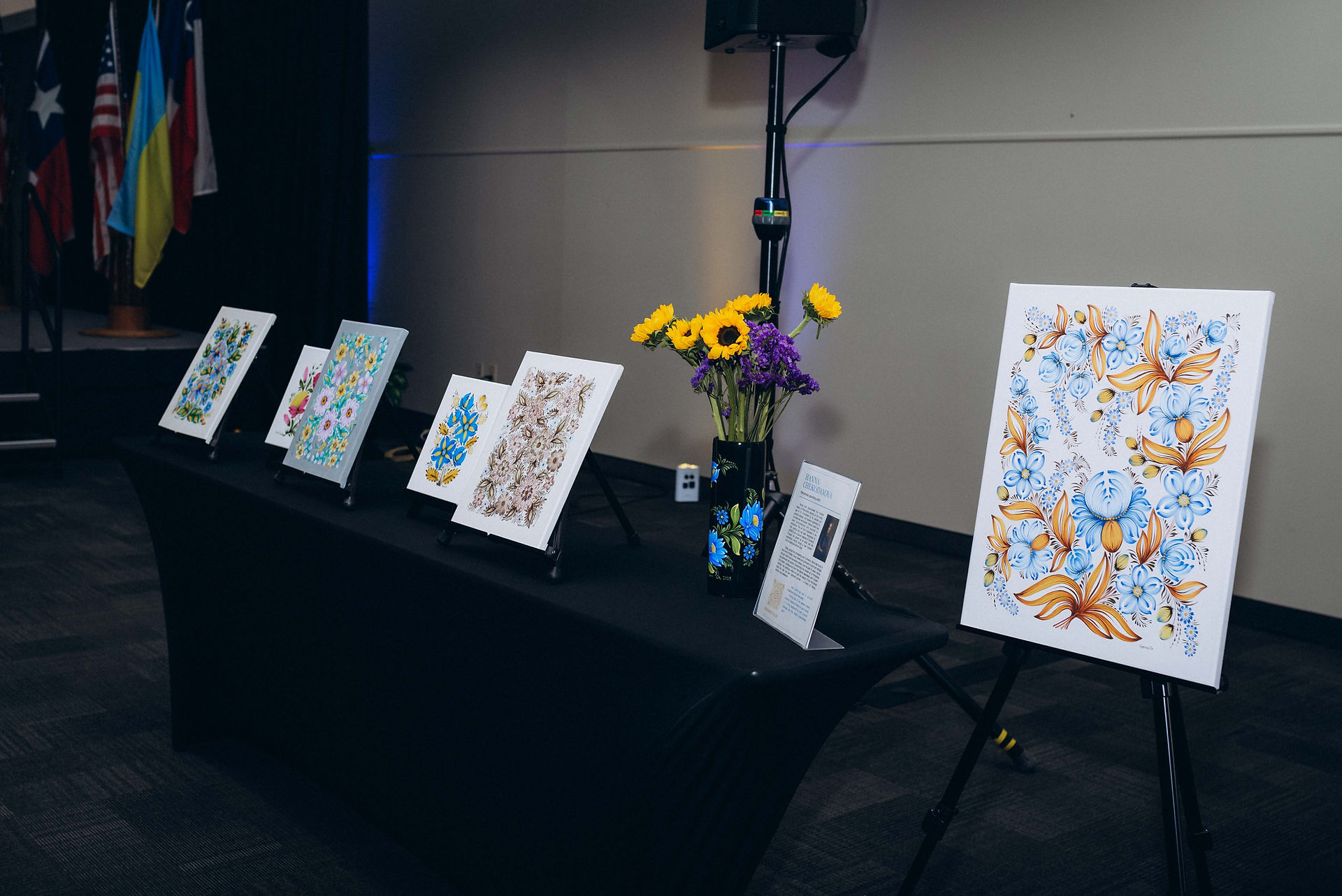 Ukrainian Artist Display