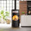 Miniatura: Austroflamm Estufa de leña Clou  Xtra  Back con horno