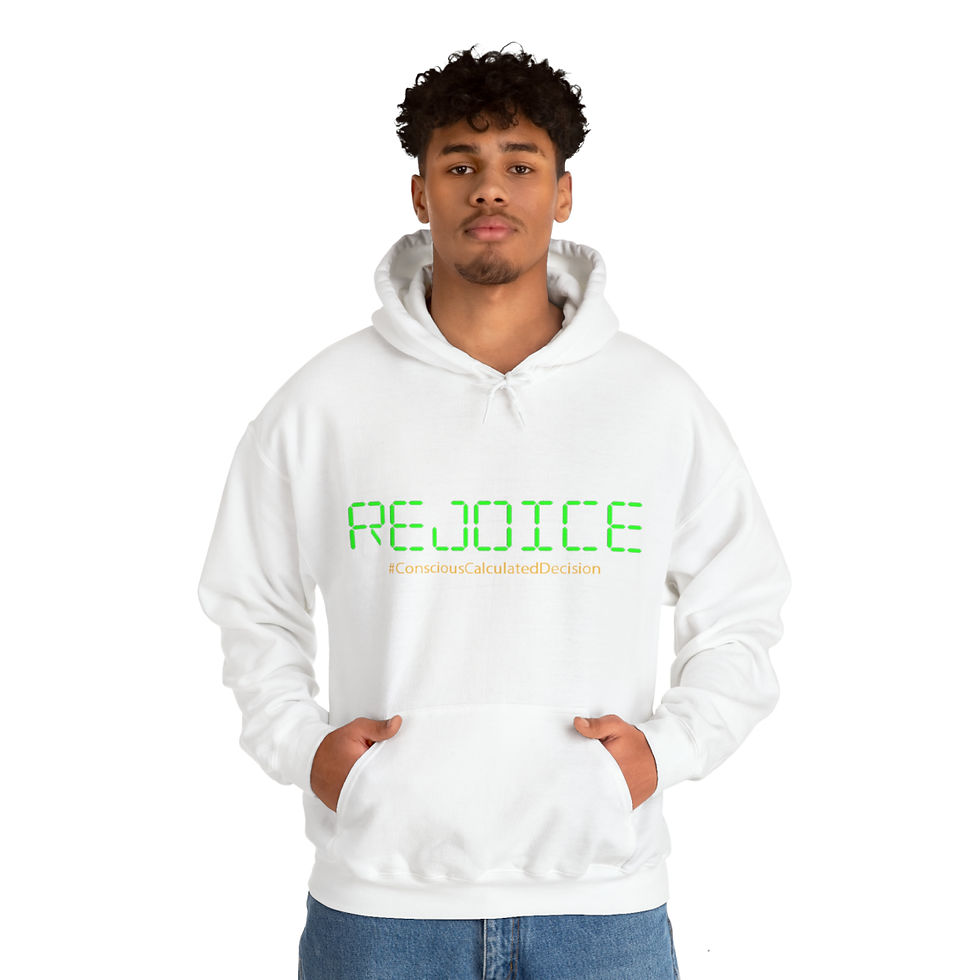 Thumbnail: Rejoice (digital)- Unisex Heavy Blend™ Hooded Sweatshirt