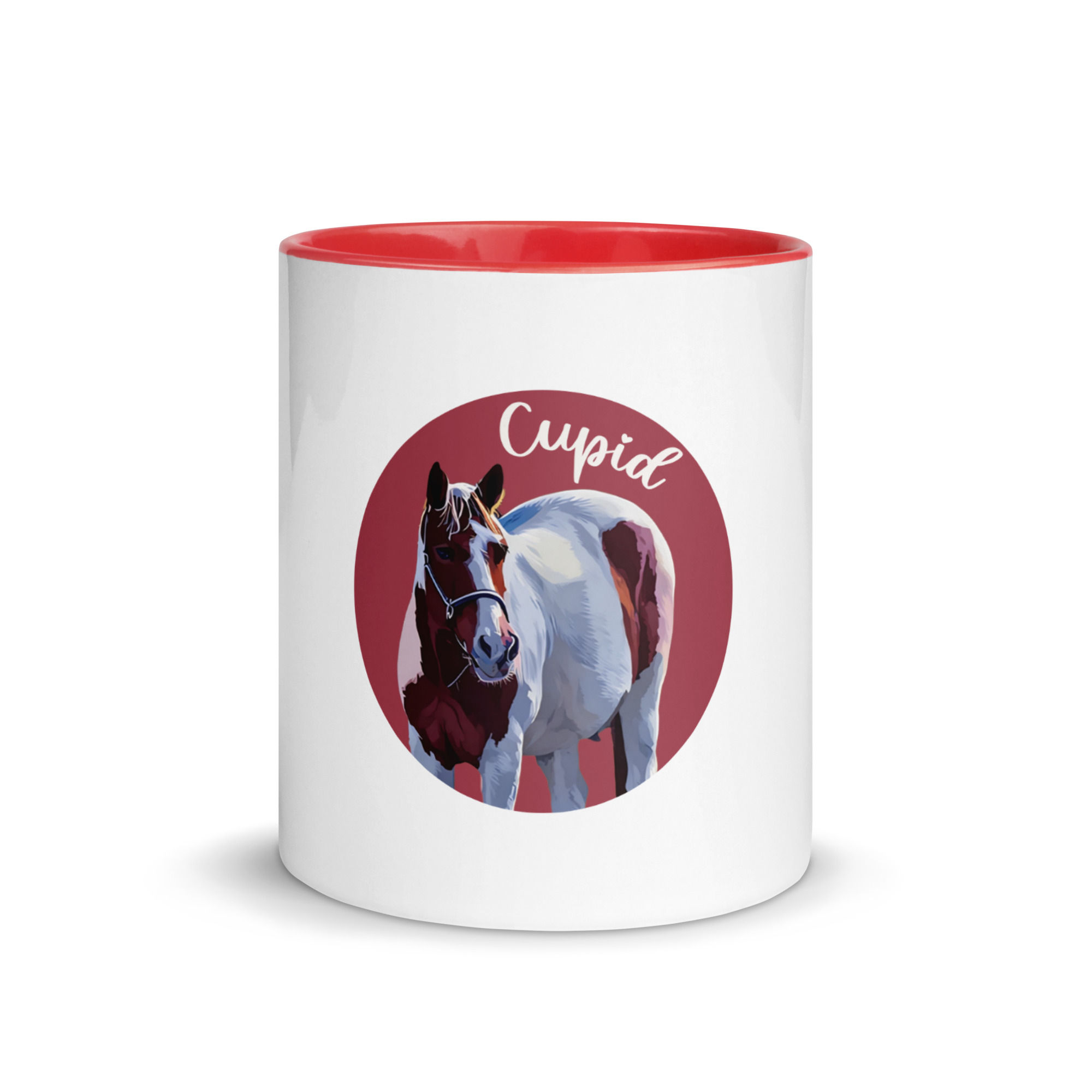 Cupid Horse Mug