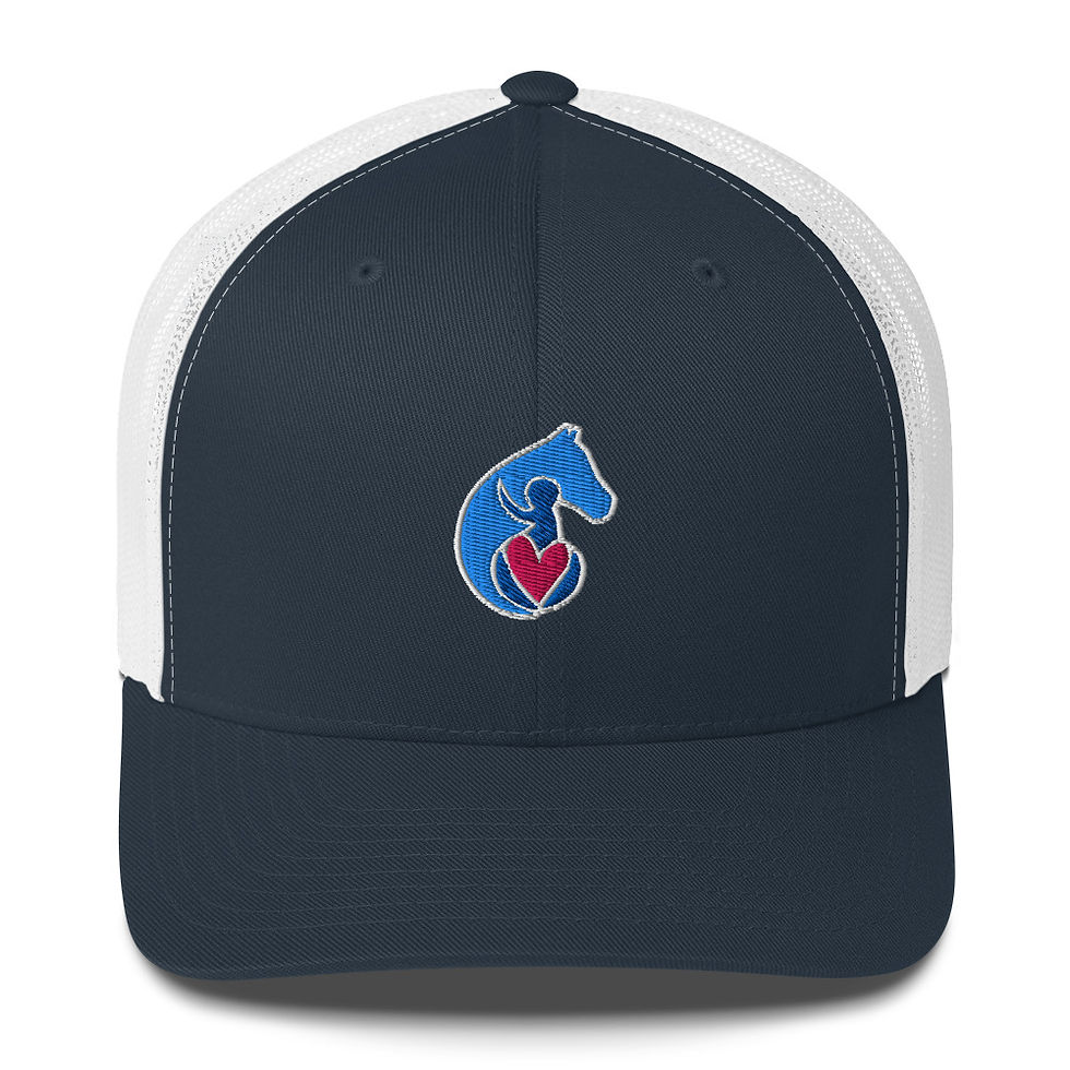 Thumbnail: Embroidered Logo Trucker Cap