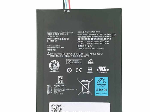 3500mAh L12T1P33 Replacement Battery for Lenovo A3300-T A1000-T/L A5000-E