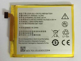 ZTE Plus S2014 ZTE Li3840T43P6h786451 Battery