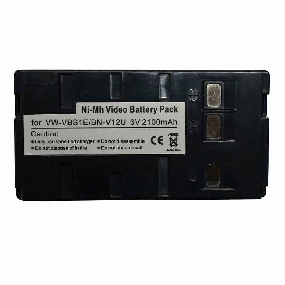 2100mAh BN-V12U Replacement Battery for JVC GR-AX10 AX10U AX5