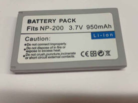 950mAh NP-200 Replacement Battery for Minolta XT XI XG X6 X